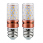 BÓNG LED BẮP 3W+3W E27 3 CHẾ ĐỘ