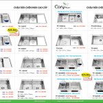 CHẬU RỬA CHÉN INOX CAO CẤP -CARY ROYAL 2023 CHIẾT KHẤU TỪ 55% - 60%