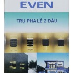 ĐÈN TƯỜNG LED KIM CƯƠNG  2 ĐẦU 3 CHẾ ĐỘ EVEN - VIỀN TRẮNG