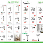 VÒI LAVABO LẠNH, VÒI SEN LẠNH,VÒI HỒ CARY ROYAL CHIẾU KHẤU 55-60%