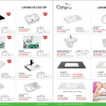 LAVABO SỨ CAO CẤP-CARY ROYAL 2023 CHIẾT KHẤU TỪ 55% - 60%