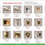GƯƠNG SOI ĐÈN LED CAO CẤP -CARY ROYAL 2023 CHIẾT KHẤU TỪ 55% - 60%
