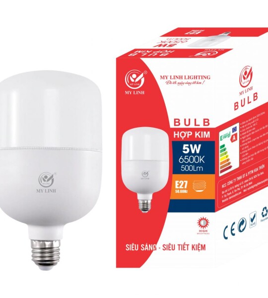 BÓNG LED HỢP KIM 5W MỸ LINH