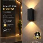 HẮT TƯỜNG 10W VỎ ĐEN EVEN. AS VÀNG XEM BẢNG GIÁ