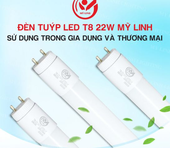 BÓNG LED 1M2 22W MỸ LINH - CHẤT LƯỢNG