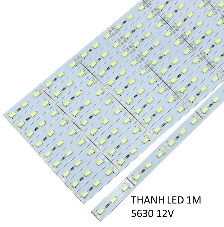 THANH LED 5630 12V 1M TRẮNG - VÀNG