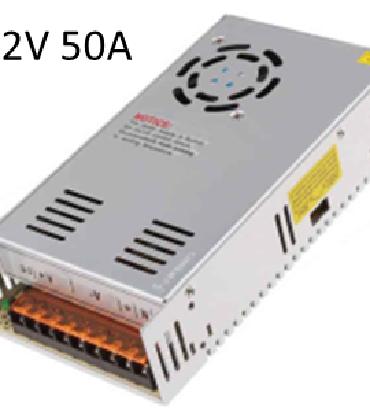NGUỒN TỔ ONG 12V 50A ( CÓ QUẠT)