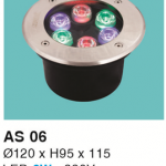 ĐÈN LED ÂM SÀN 6W RGB HF