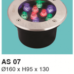 ĐÈN LED ÂM SÀN 9W RGB HF