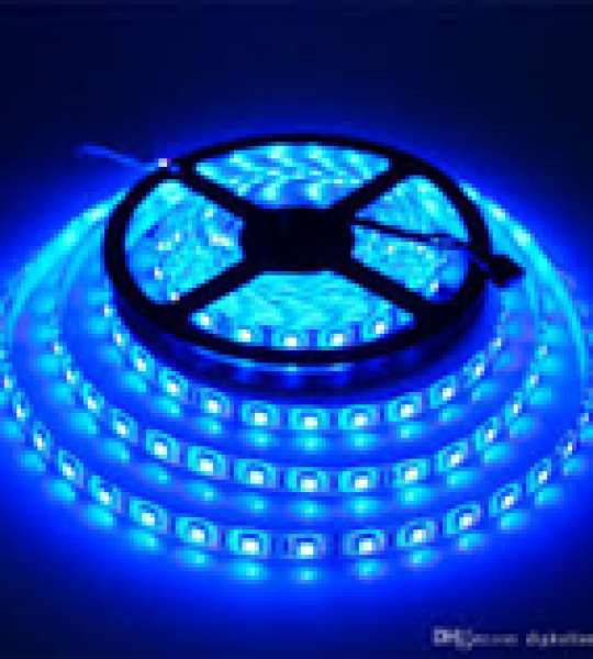 CUỘN LED DÁN 5050 5M 12V XANH DƯƠNG (KEO)