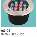 ĐÈN LED ÂM SÀN 12W RGB HF