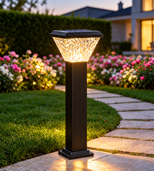 ĐÈN TRỤ NLMT LED 60CM x 19,5CM