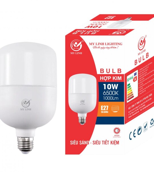 BÓNG LED HỢP KIM 10W MỸ LINH