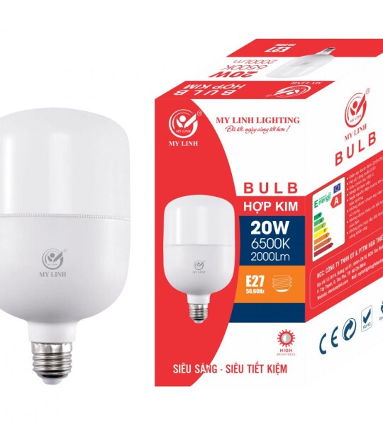 BÓNG LED HỢP KIM 20W MỸ LINH