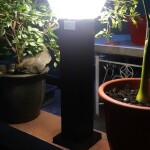 ĐÈN TRỤ LED NLMT CAO 60CM 3 CHẾ ĐỘ