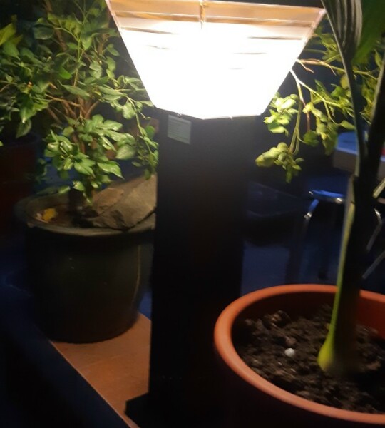 ĐÈN TRỤ LED NLMT CAO 60CM 3 CHẾ ĐỘ