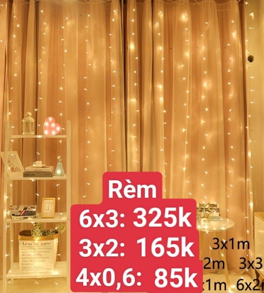 RÈM LED 4 X 0,6m